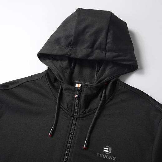 【新款DK】大依优型大码男装连帽夹克加肥加大休闲夹克胖子宽松弹力运动外套上衣 商品图1