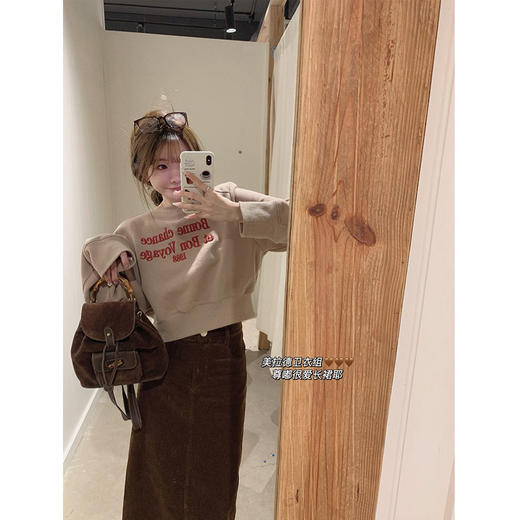 金蘑菇菇 甜妹速成 美拉德 美式甜妹工装裤 商品图4