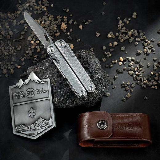 瑞士科技 SWISS+TECH 30周年多功能工具钳大马士革限量款组套(编号随机) 商品图9