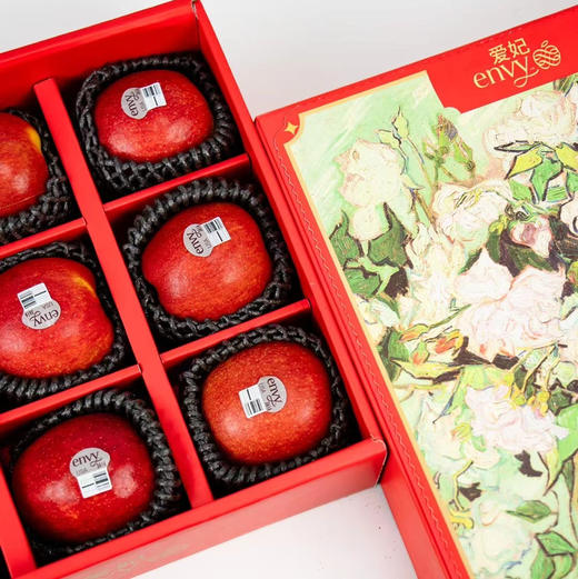 爱妃苹果，9只定制礼盒装，爱妃苹果脆爽香甜，拥有红宝石般的色泽，抗氧化。 商品图8