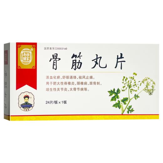 骨筋丸片，24片/板*1板，乐家老铺 商品图7