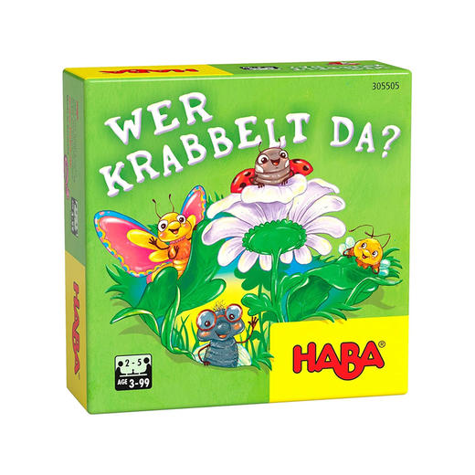 HABA 害羞虫虫 桌游 适合年龄3岁+ 观察专注 德国原装 305505 商品图0