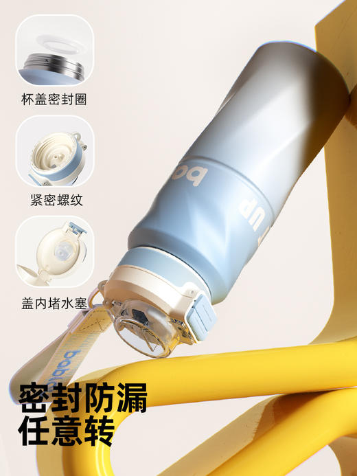 bablov吸管保温杯大容量水杯女生高颜值便携随行保冷新款学生杯子 商品图4
