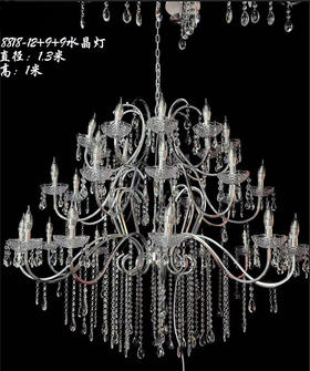 8818-12+9+9水晶灯（运费自理）