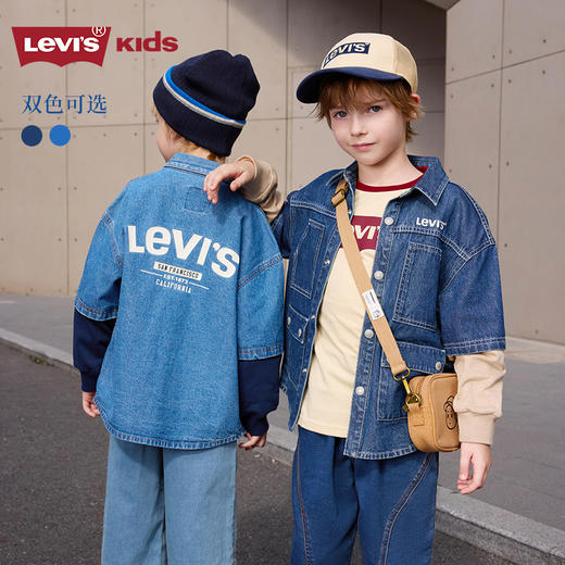LEVIS 秋 大童小童 儿童童装衬衫 LVB-FF-L919 商品图0