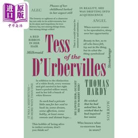 【中商原版】词云经典 德伯家的苔丝 英文原版 Word Cloud Classics Tess of the dUrbervilles Thomas Hardy