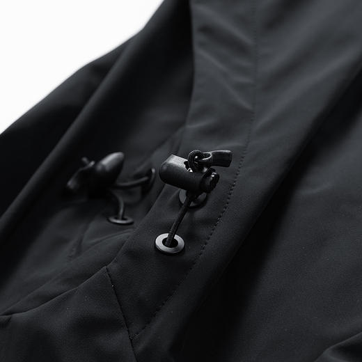 【新款DTH】大依优型大码夹克外套防水防风男宽松加肥加大码休闲上衣胖子连帽男装冲锋衣户外 商品图3