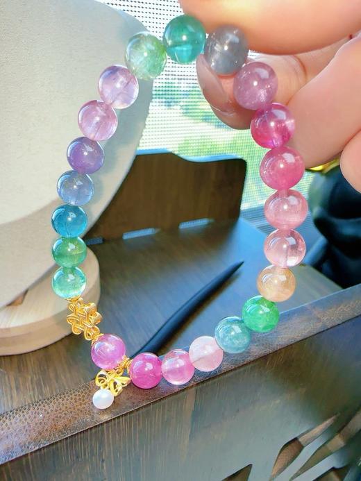 17g 7.5mm 碧玺手链 商品图3