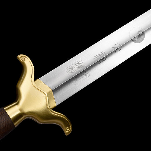 神武太极剑 沈广隆剑铺龙泉沈广隆宝剑标准太极剑包邮 sgl-8013 未开刃 商品图5