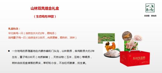 山林双凤组合（生态鸡肉3B款） 商品图1