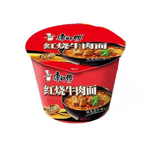 康师傅红烧牛肉面桶面 商品图0