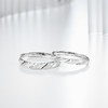 FANCI范琦柔情对戒925银情侣戒指简约表白约会周年纪念日生日情人节送男友女友礼物 商品缩略图1