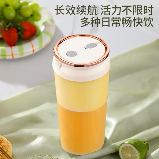 【多功能便捷果汁碎冰杯】新品榨汁机，果汁好滋味！自动碎冰杯，更加爽滑可口。家用小型便携，随时随地畅享美味。多功能炸果汁。细节精致，让你随时随地补充维C！ 商品图3