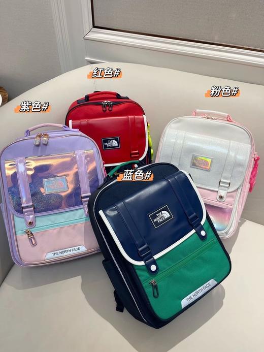 开学季❤️酷炫书包！【TNF小北儿童便携双肩包书包】独特护脊减负设计，有效保护孩子稚嫩的脊椎丨大容量设计！定制原单面料，轻盈、耐磨❗️配赠补习袋、玩偶、笔盒、求生哨！ 商品图0