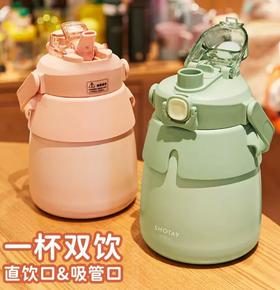 CY顺美尚泰潮流保温壶（双嘴）   900ML  ST-8063