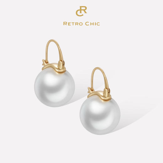 【3色可选】Victoria维多利亚早期 | 杏花粉贝珠耳环 商品图2