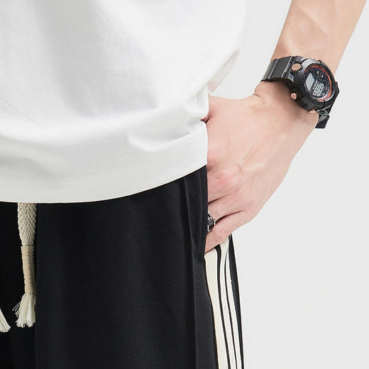 【新品上新】HX 直筒休闲长裤C203420018101/02 商品图9