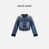 COCO ZONE 2024新中式盘扣牛仔外套早春复古国风上衣CC2A0349 商品缩略图0
