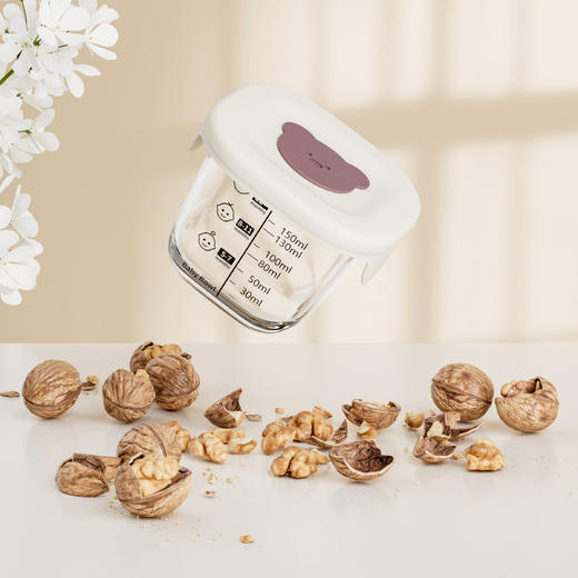 【独立分装 锁鲜营养】240ml宝宝玻璃碗儿童辅食盒保鲜餐具家用耐高温密封辅食碗婴儿碗 商品图1