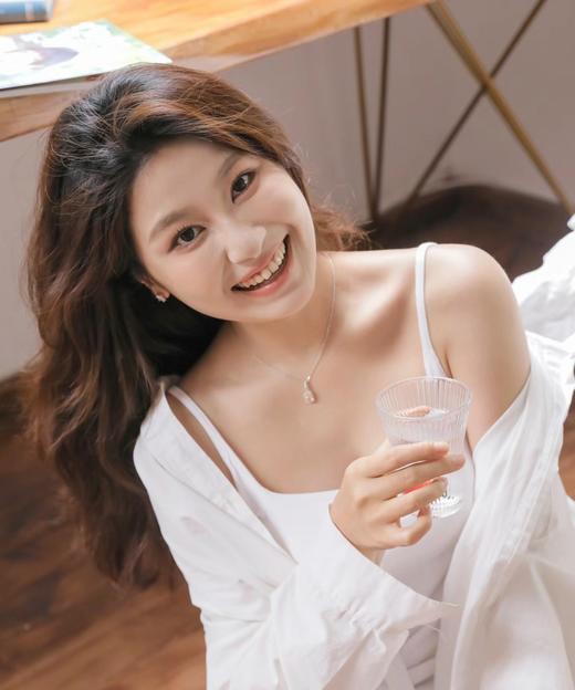 何F 日落方糖项链&耳钉 商品图0