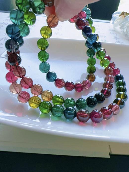 38.6g 6.5mm 碧玺手链 商品图7