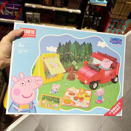 01617佩奇小红车去露营 商品图0