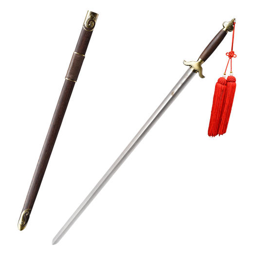 神武太极剑 不锈钢太极剑标准太极剑沈广隆剑铺龙泉沈广隆宝剑 sgl-8007未开刃 商品图7