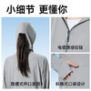 【徐璐同款】茉寻冰钛原纱防晒衣女新款夏季外套防晒服落肓款斗篷款 商品缩略图8