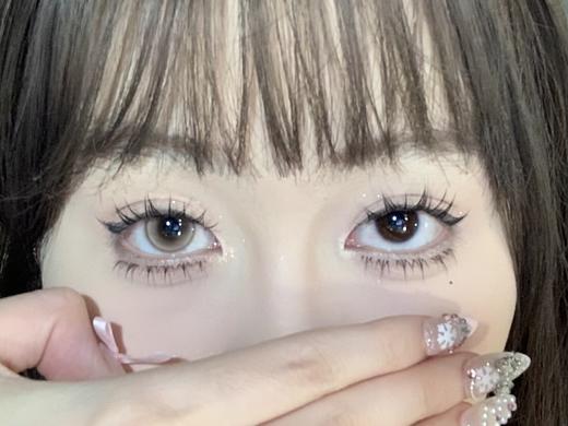 Puff girl半年抛美瞳 梦核落日 14.2mm 商品图0