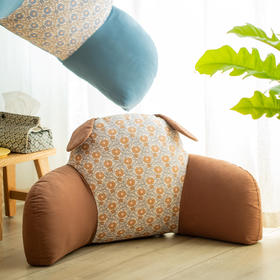 莫里斯花园系列护腰靠大靠背卧室榻榻米护腰沙发飘窗护颈枕可拆洗