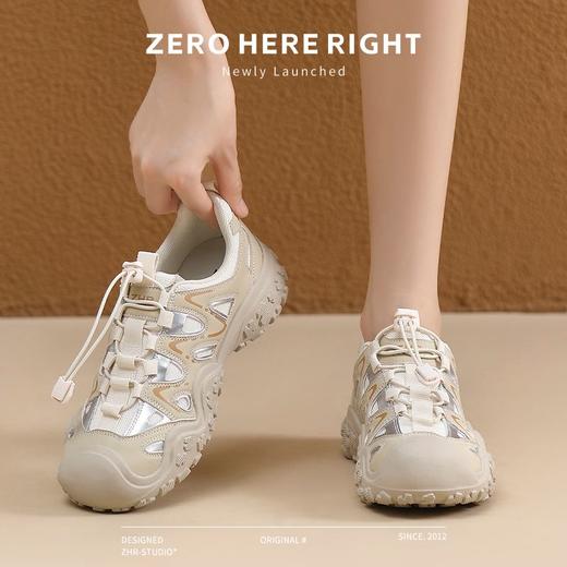 ZHR则则丑萌老爹鞋女2024新款夏季透气户外凉鞋徒步登山鞋运动鞋 商品图0