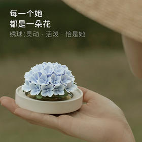 广诚行-琉璃绣球陶瓷花香薰礼盒