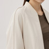 谜底短款外套女2024秋季新品简约风百搭T型宽松拉链夹克243MW0981 商品缩略图3