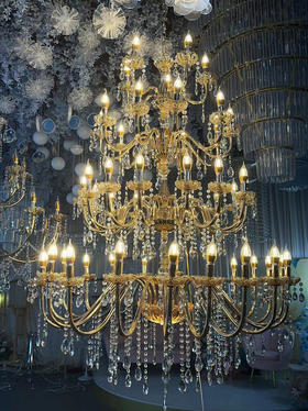 8844-20+15+10+5水晶灯（运费自理）