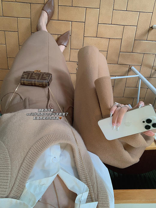 金蘑菇菇 布达佩斯 迷人衬衫组/ 秋冬通勤线 假两件衬衫 商品图11