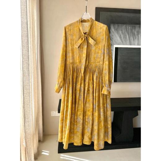 【包邮发顺丰】洛诗琳夏季新款复古油画气质真丝棉连衣裙KDL0665 商品图6