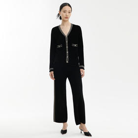 戴布拉芬针织裤L27C308