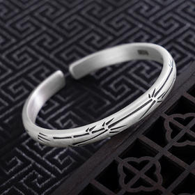 【节节高升】子佩集S999银手工手镯原创设计【55071219】2407