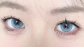Puff girl半年抛美瞳 麻瓜学院 14.5mm
