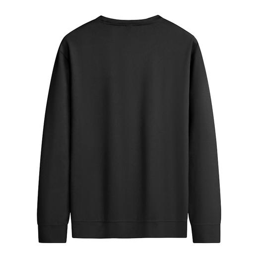 【新款DK】大依优型大码男装印花圆领卫衣长袖T恤加肥加大胖子上衣男士打底T恤休闲 商品图4