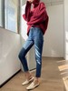 124#小脚牛仔裤 商品缩略图0