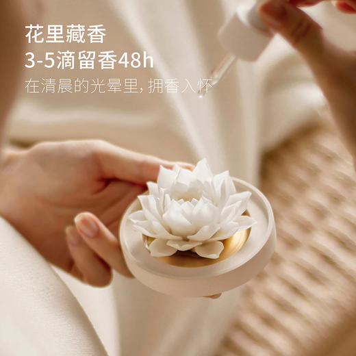 广诚行-风荷陶瓷花香薰礼盒 商品图2