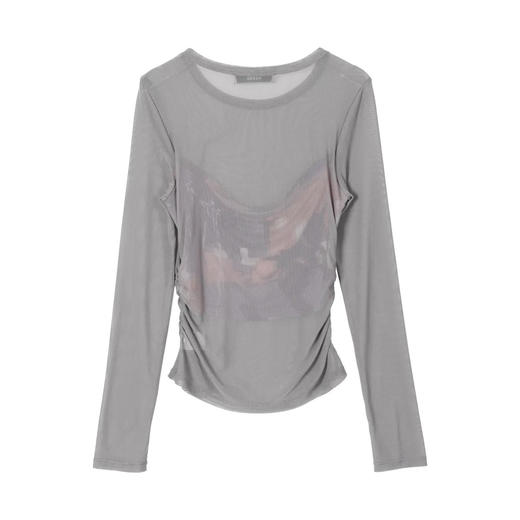 假两件印花打底 商品图0