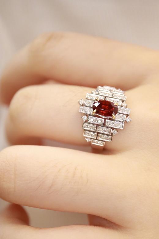 1.34ct 红宝石戒指 商品图8