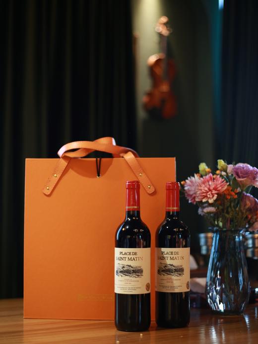 嘉醇	圣马丁半干型红葡萄酒中秋礼盒 商品图0