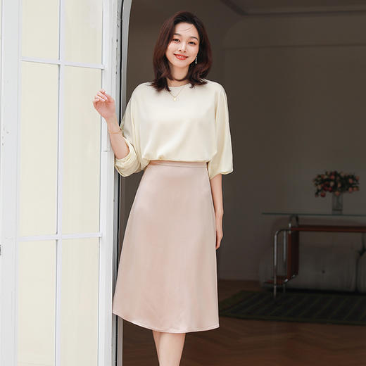 火桐hooton灯笼袖真丝衬衫 2288/2286 商品图5