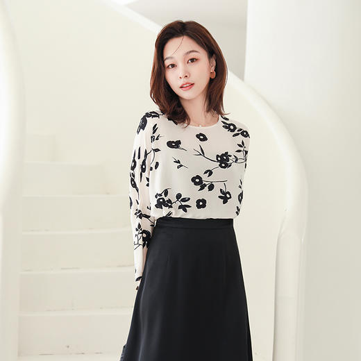 火桐hooton灯笼袖真丝衬衫 2288/2286 商品图9