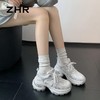 ZHR则则厚底老爹鞋女夏季薄款小个子增高显瘦网面轻便运动休闲鞋 商品缩略图6