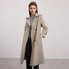 【中长款双排扣风衣】24年秋季新品女士收腰系带经典百搭时尚外套 商品缩略图1