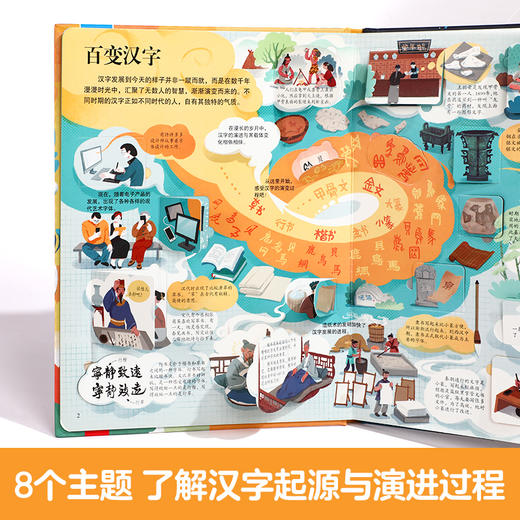 【乐乐趣69元任选3本】《揭秘汉字》了解汉字的起源和演进过程，快乐“揭”秘，做汉字知识小达人（5-10岁） 商品图3